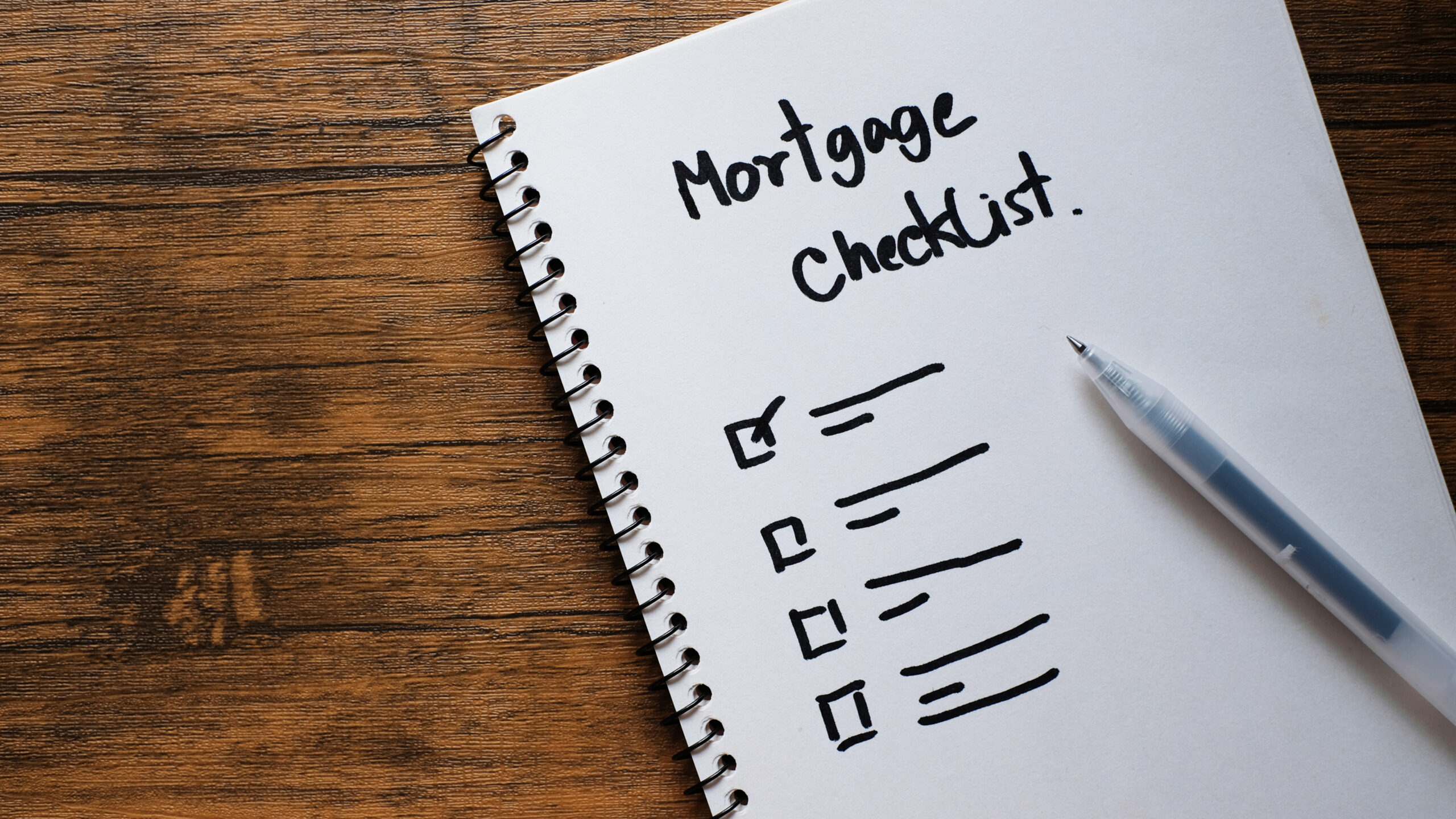 mortgage checklist